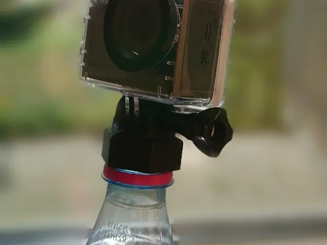 GoPro PET bottle adapter (Floaty)
