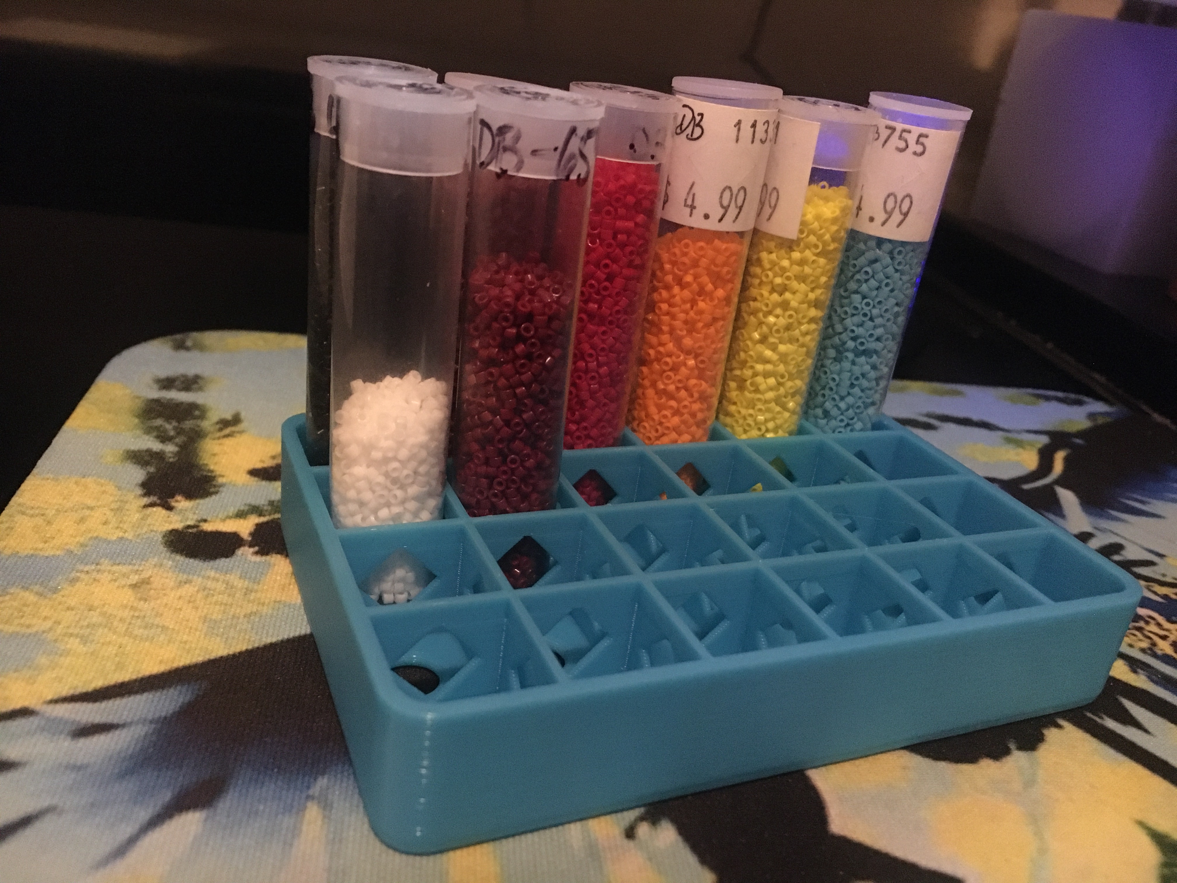 Delica Bead Organization Tray