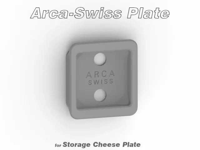 Arca-Swiss Plate (for Storage Cheese Plate)