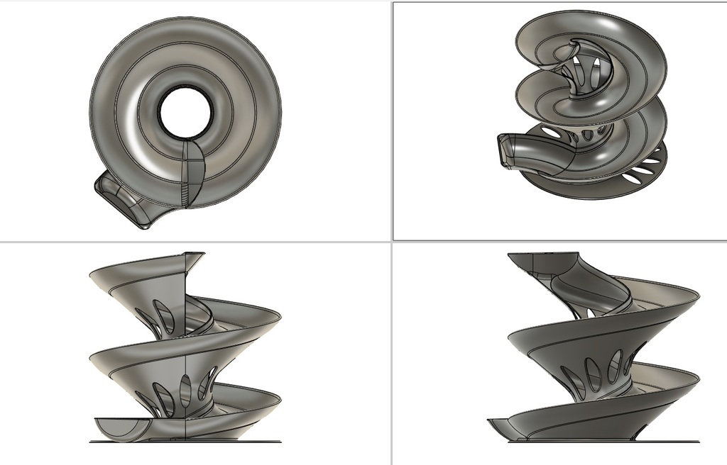 STL file Rotary egg holder egg dispenser 🥚・3D printable model to  download・Cults