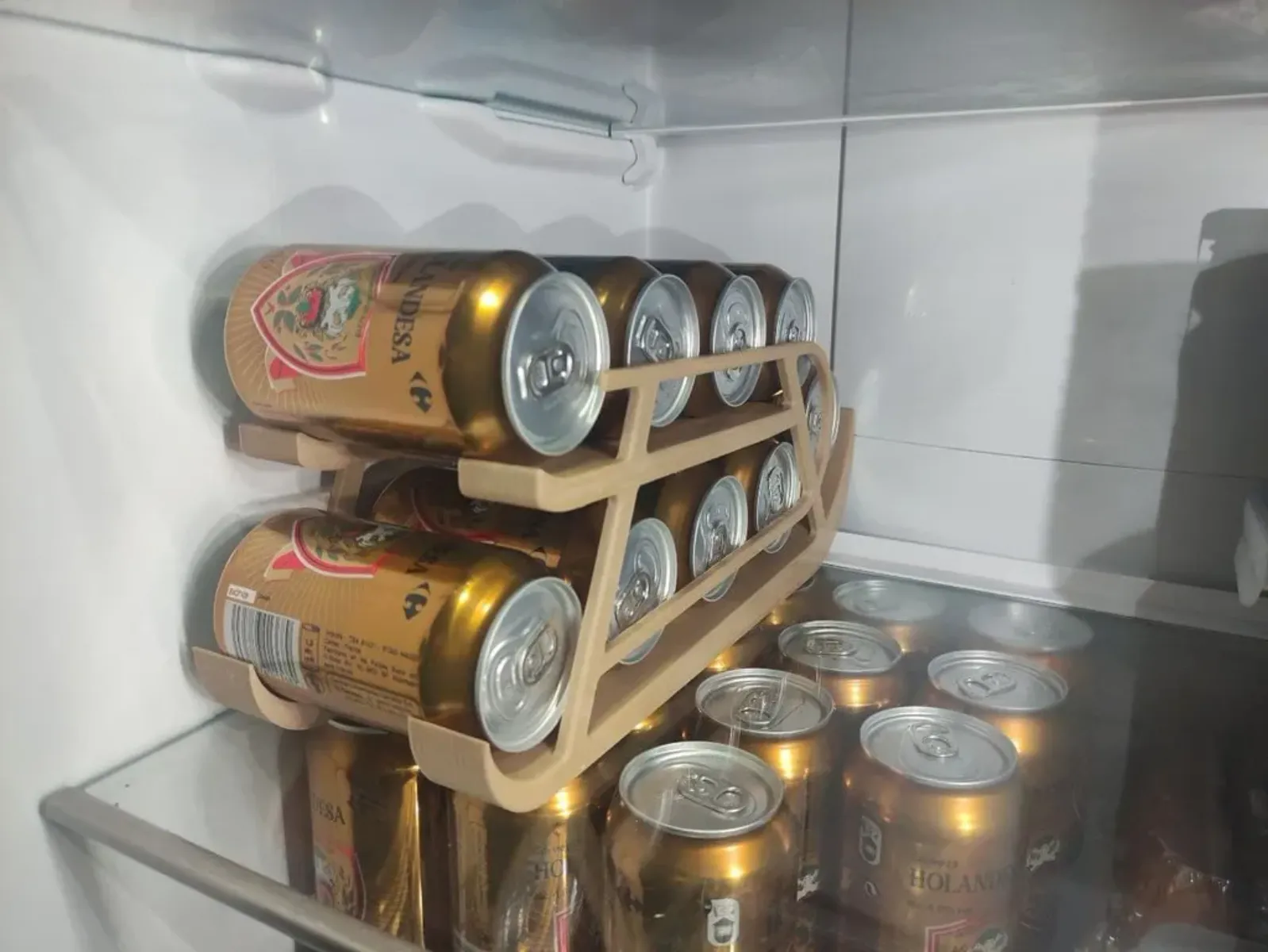 Blikjesdispenser voor in de koelkast