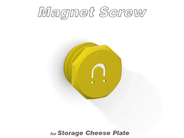 Magnet Screw (for Storage Cheese Plate)