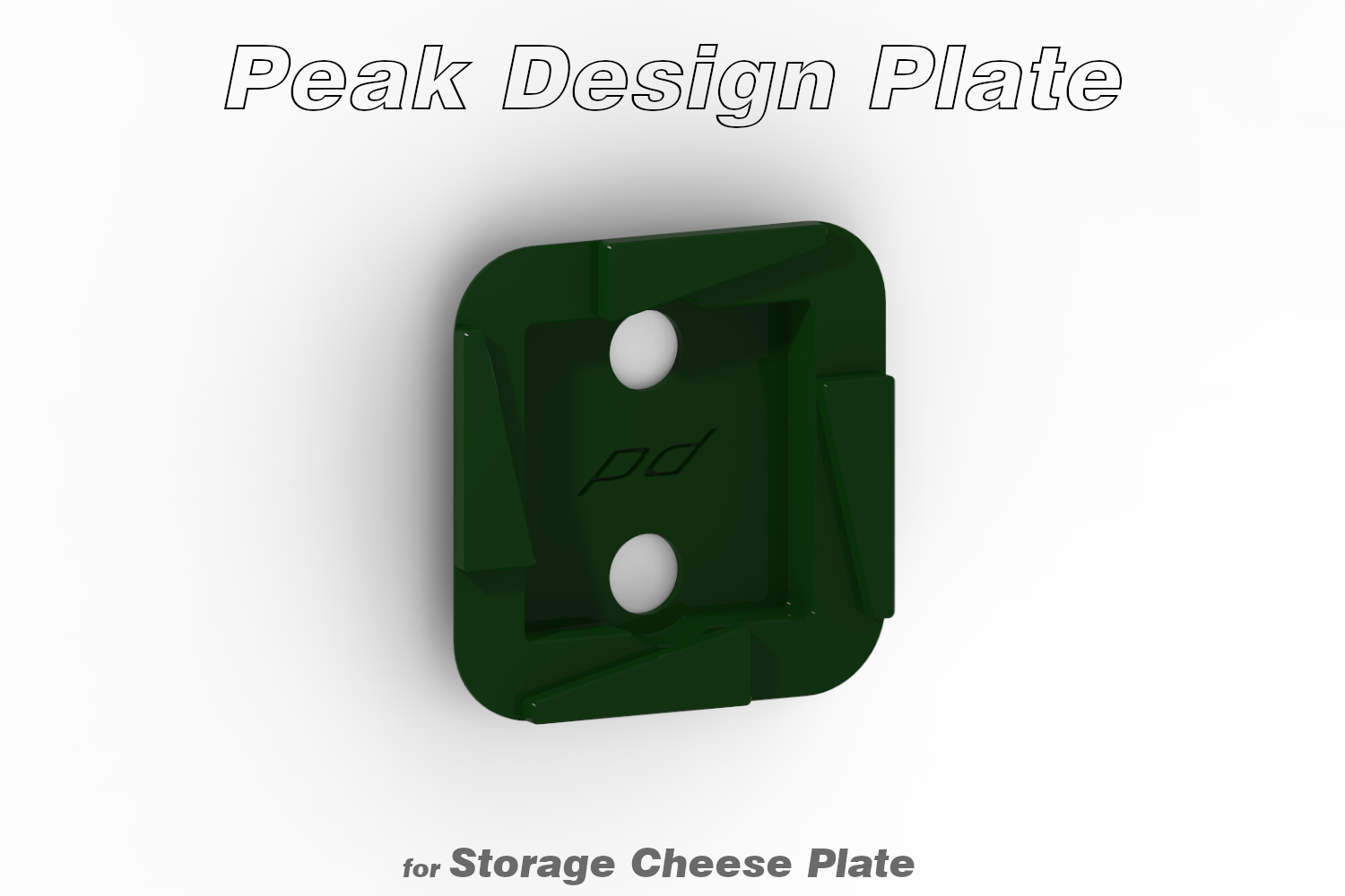 Peak Design Plate (for Storage Cheese Plate)