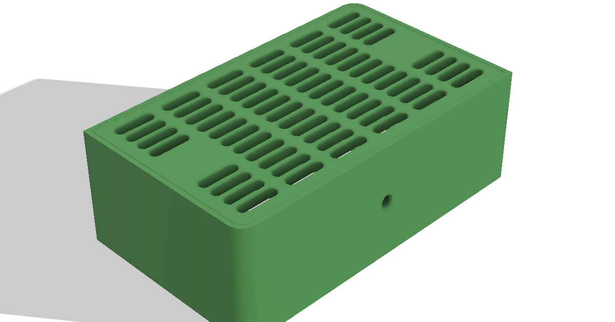 Bambu Lab X1C refillable box active carbon Version 2 by thrutheframe