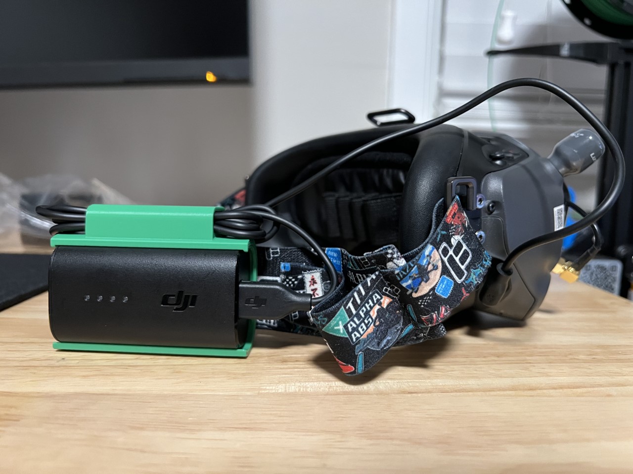 DJI Goggles V2 Strap Battery Holder
