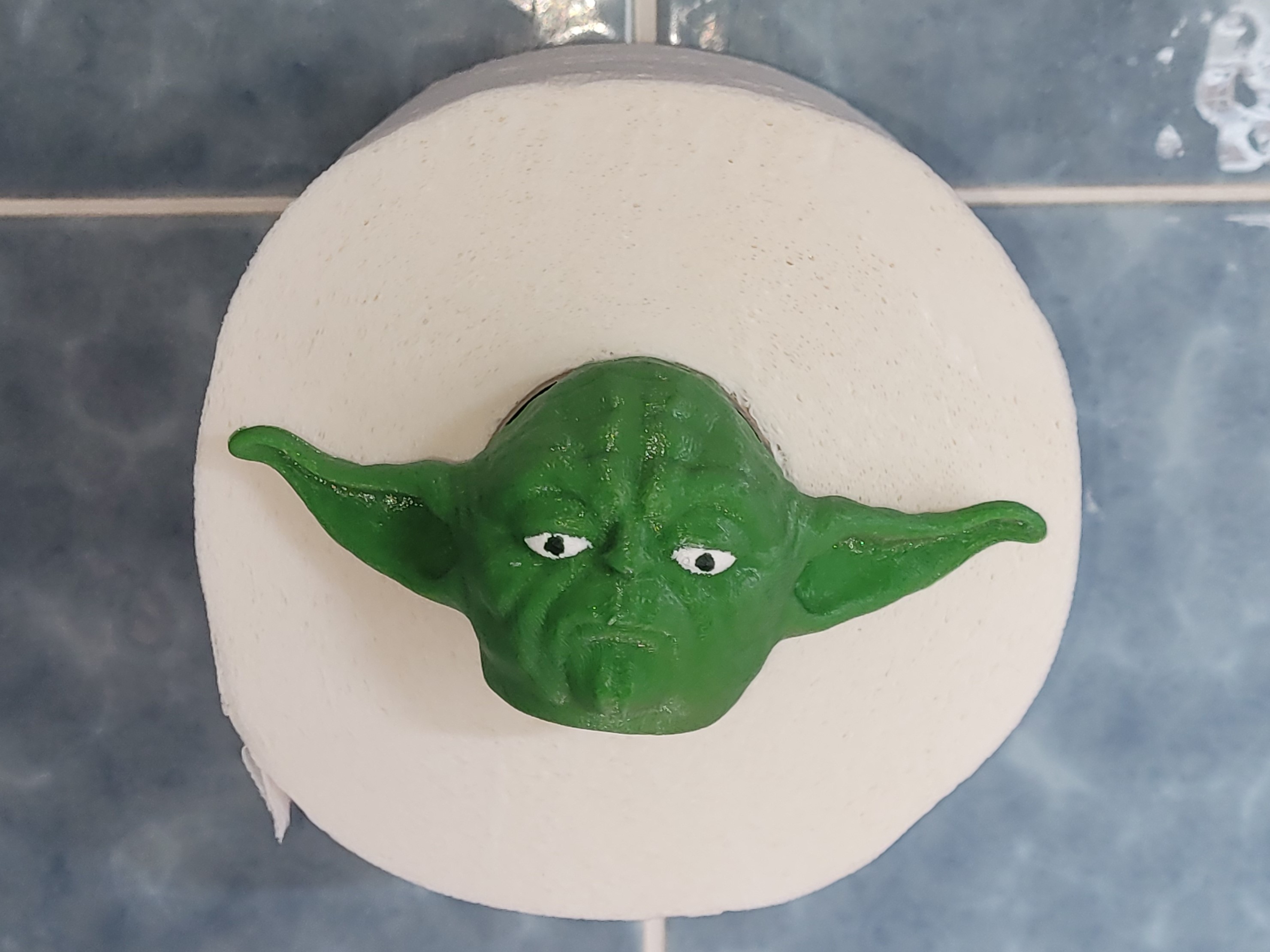 Toilet paper holder Shaun&Yoda by masselkopp Download free STL model