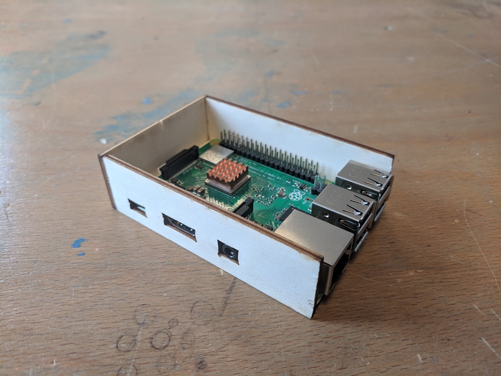 Raspbery pi 3 b+ case by Gerge | Download free STL model | Printables.com