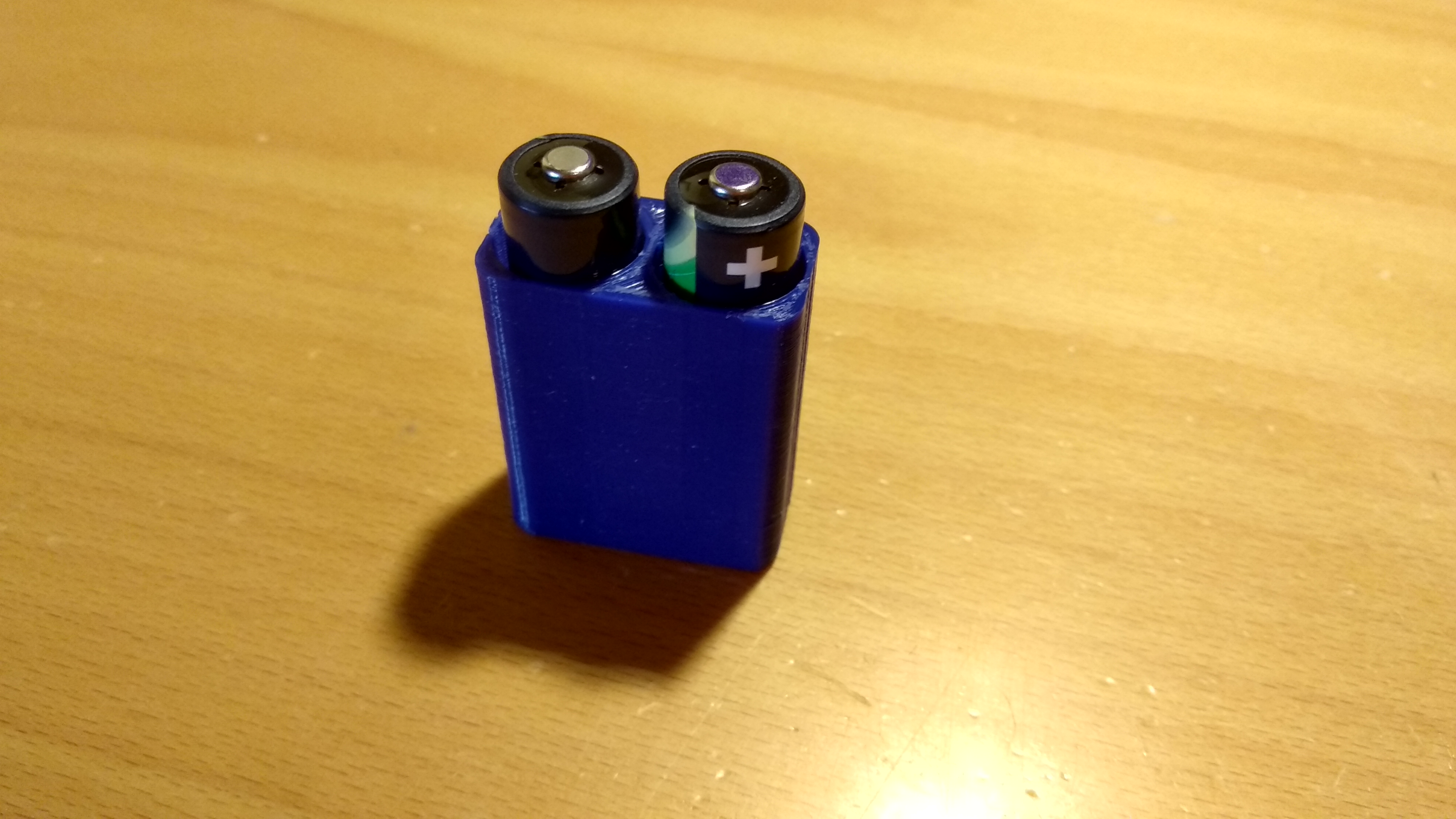 Quick draw (rechargable NIMH) AA battery holder (and for Xbox)