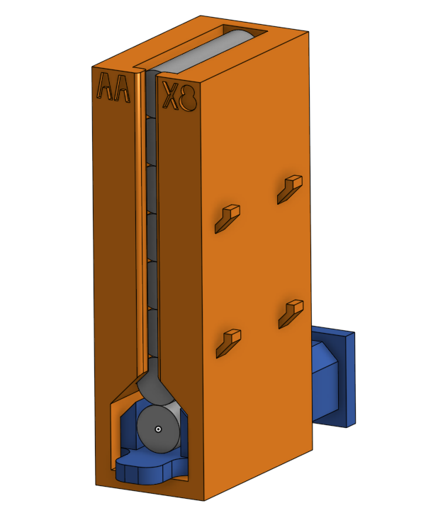 Miniatura 5 do modelo 3D Modular Battery Storage Tower
