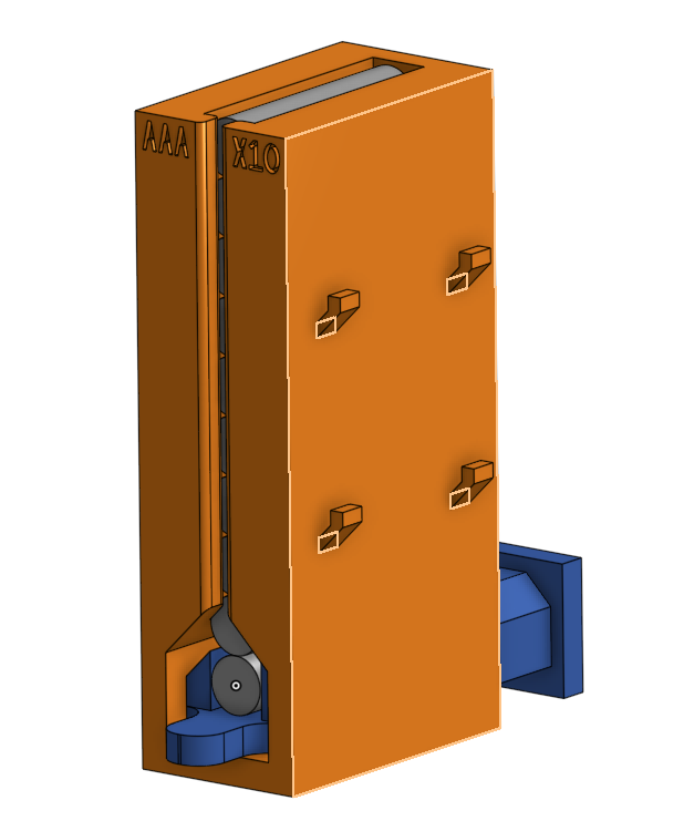 Miniatura 6 do modelo 3D Modular Battery Storage Tower