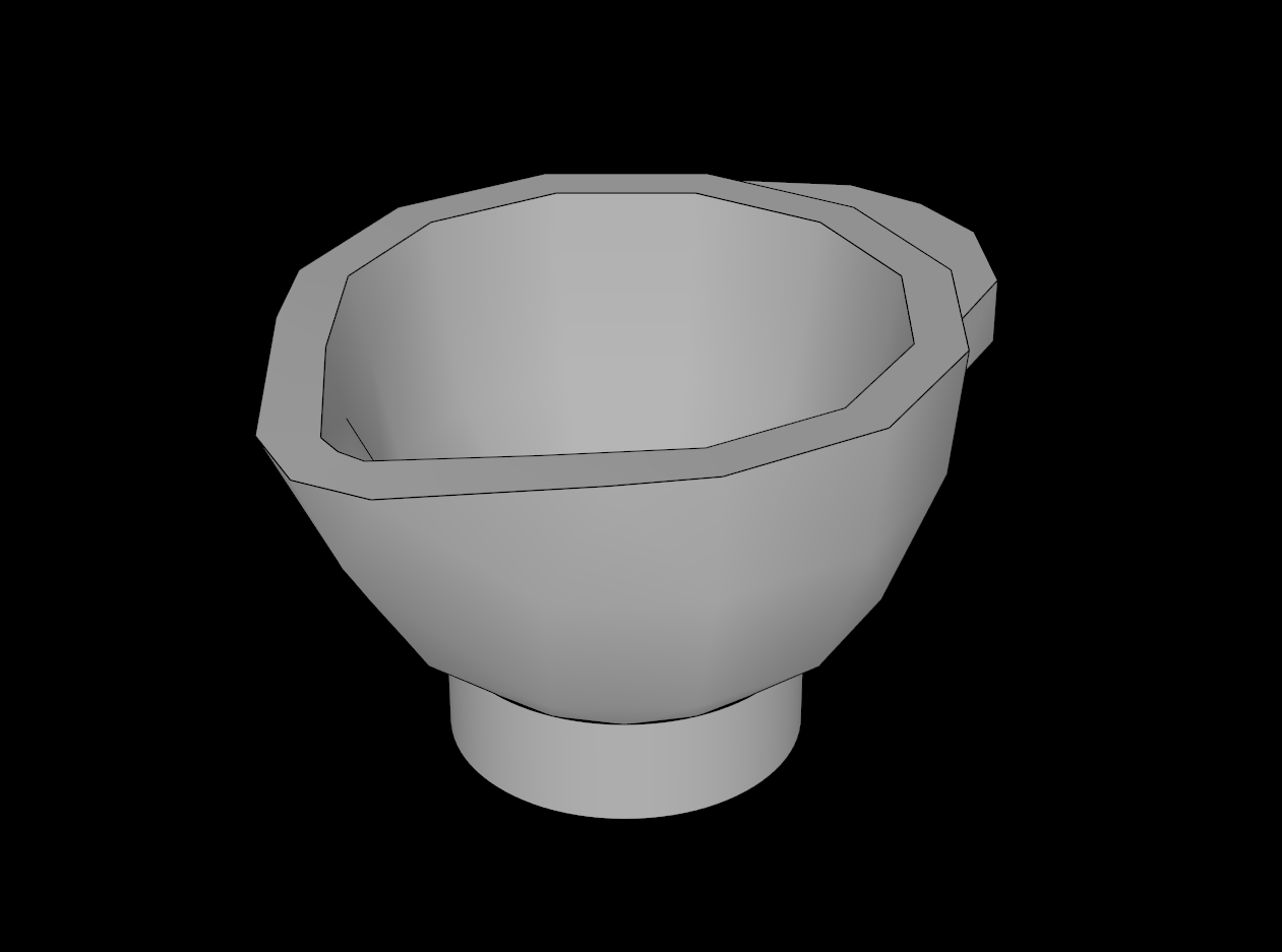 Lego Compatible (93082b.dat) Figure Friends Mixing Bowl