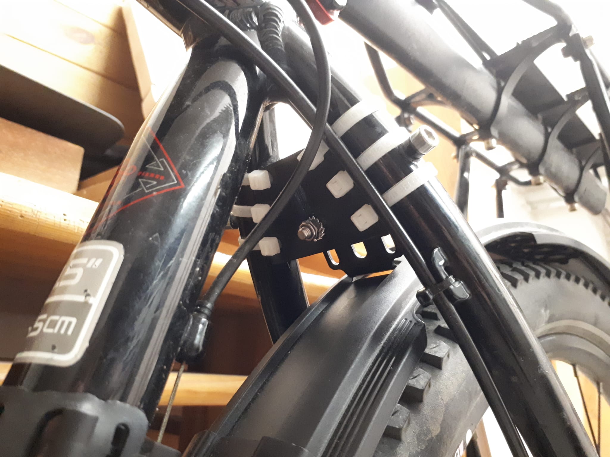 MTB mudguard brackets by MaHer Download free STL model