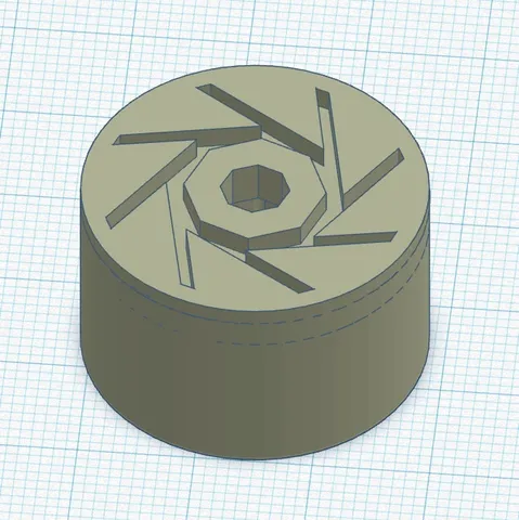 Volkswagen Stud Cap Aperature