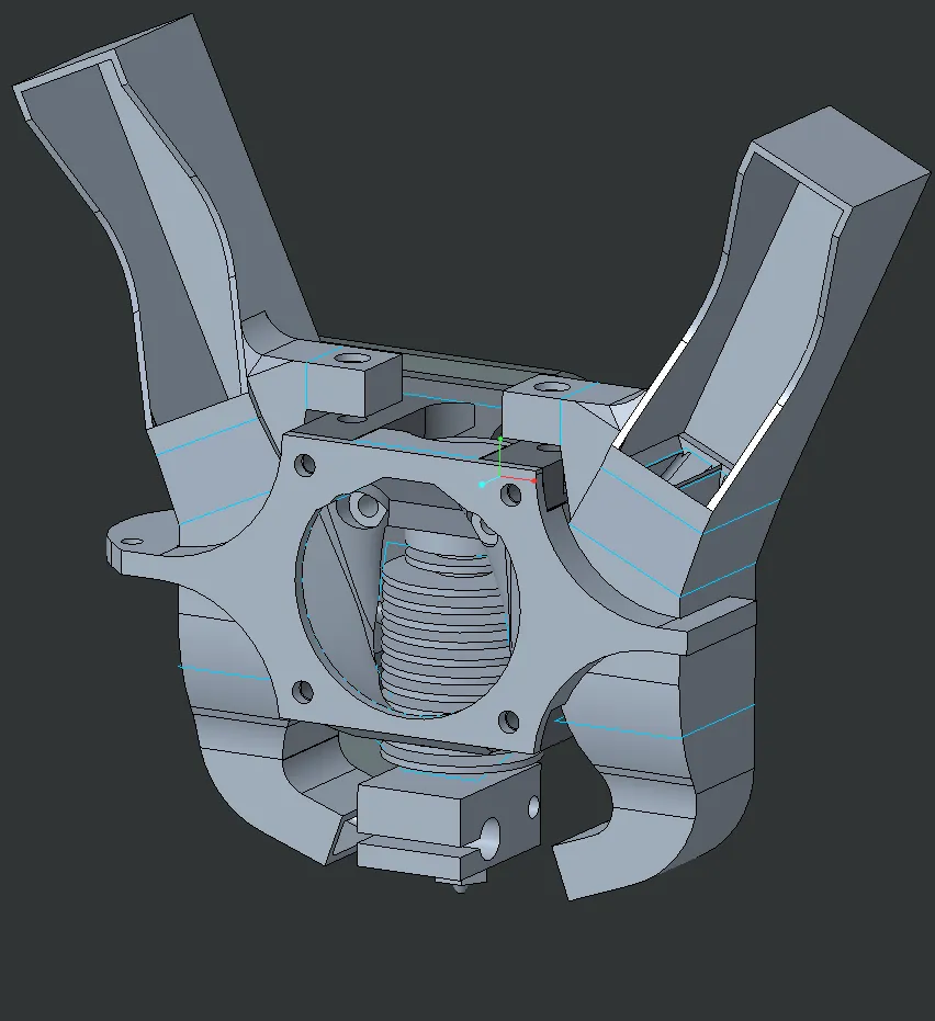 Fennec For V6 hotend by Nixz_Leon | Download free STL model ...