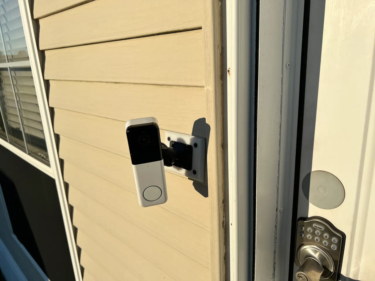 Anti Theft Doorbell Mount For Wyze Duo Cam Doorbell No Drill