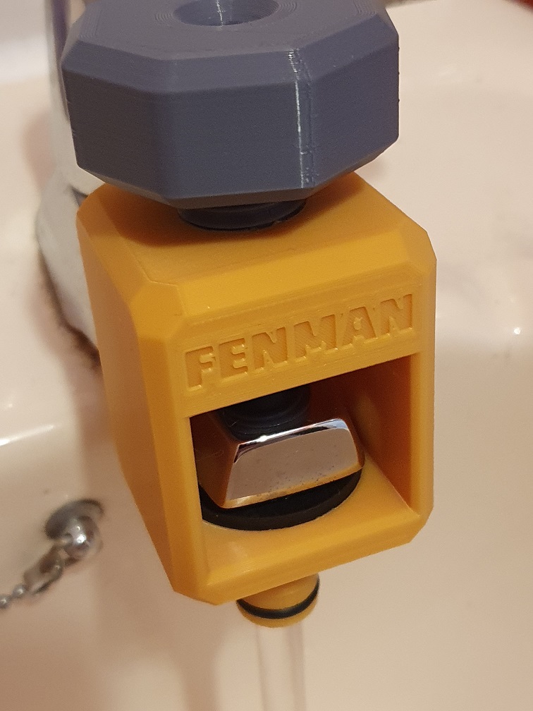 Hozelock Square Tap Connector by Fenman Download free STL model