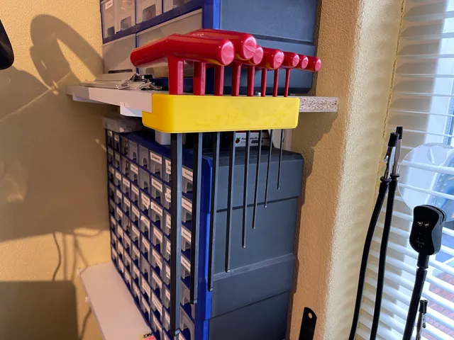 Holder for Bondhus 13189 (T-Hex Ball) Set for 18mm shelf