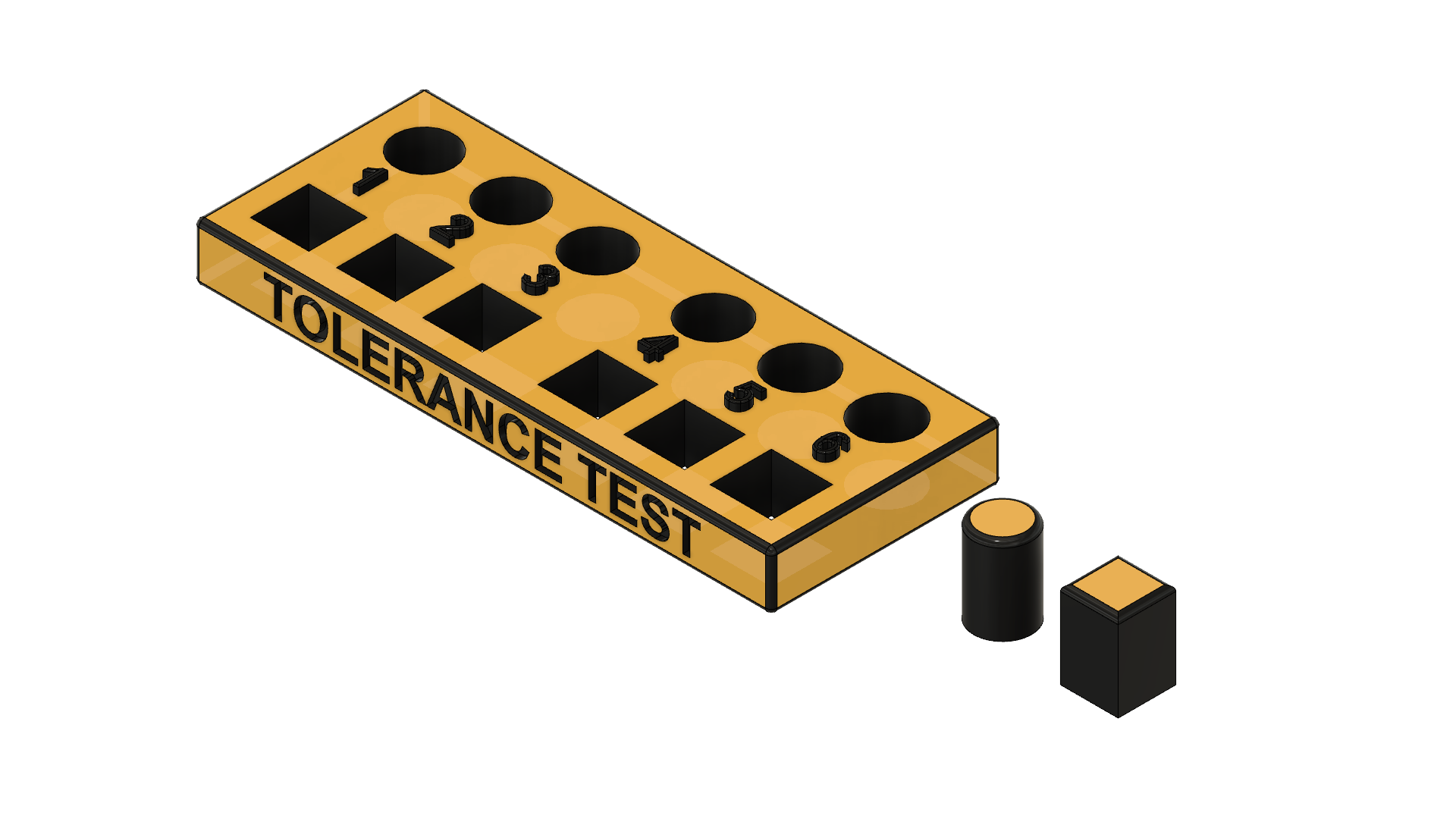 Miniatura 3 do modelo 3D Tollerance Test
