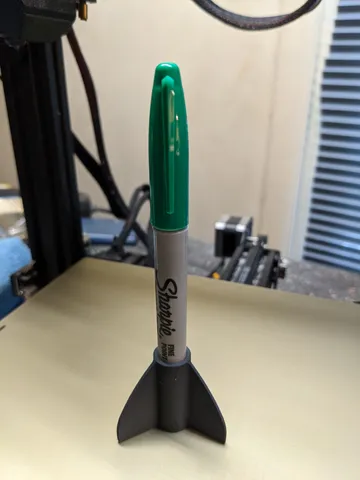 Sharpie Rocket Fins