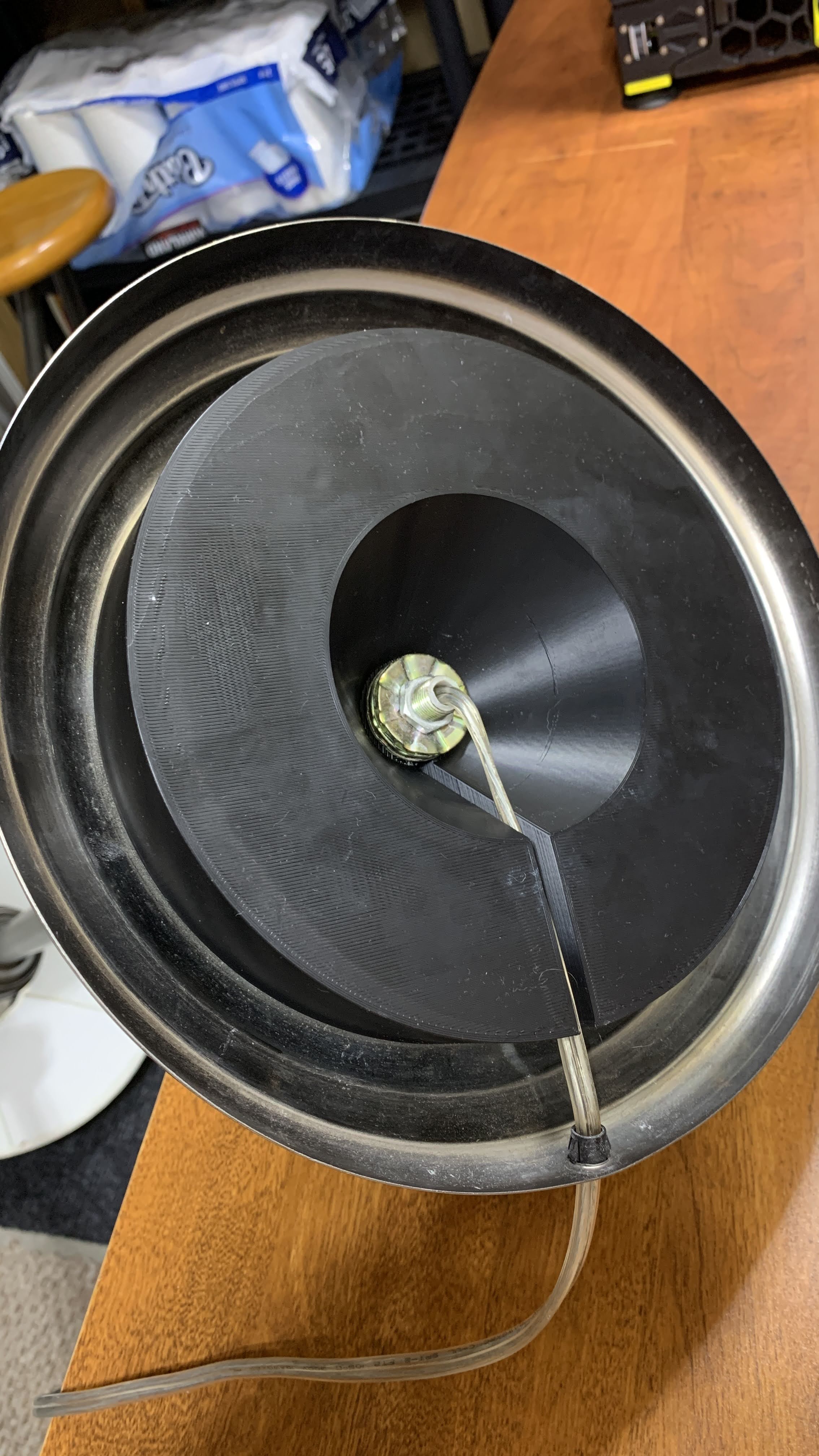 Floor lamp weighted base replacement by EDnation Download free STL