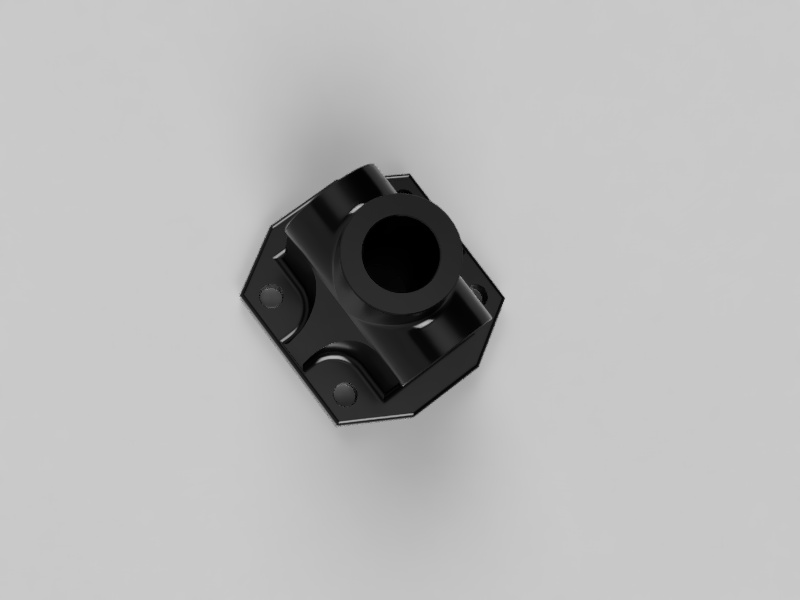 Miniatura 2 do modelo 3D Swing arm lamp base
