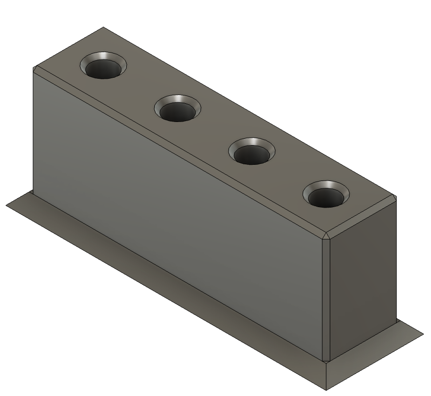 Simple Nozzle Holder for E3D Revo Nozzles by DevIn Labs Download