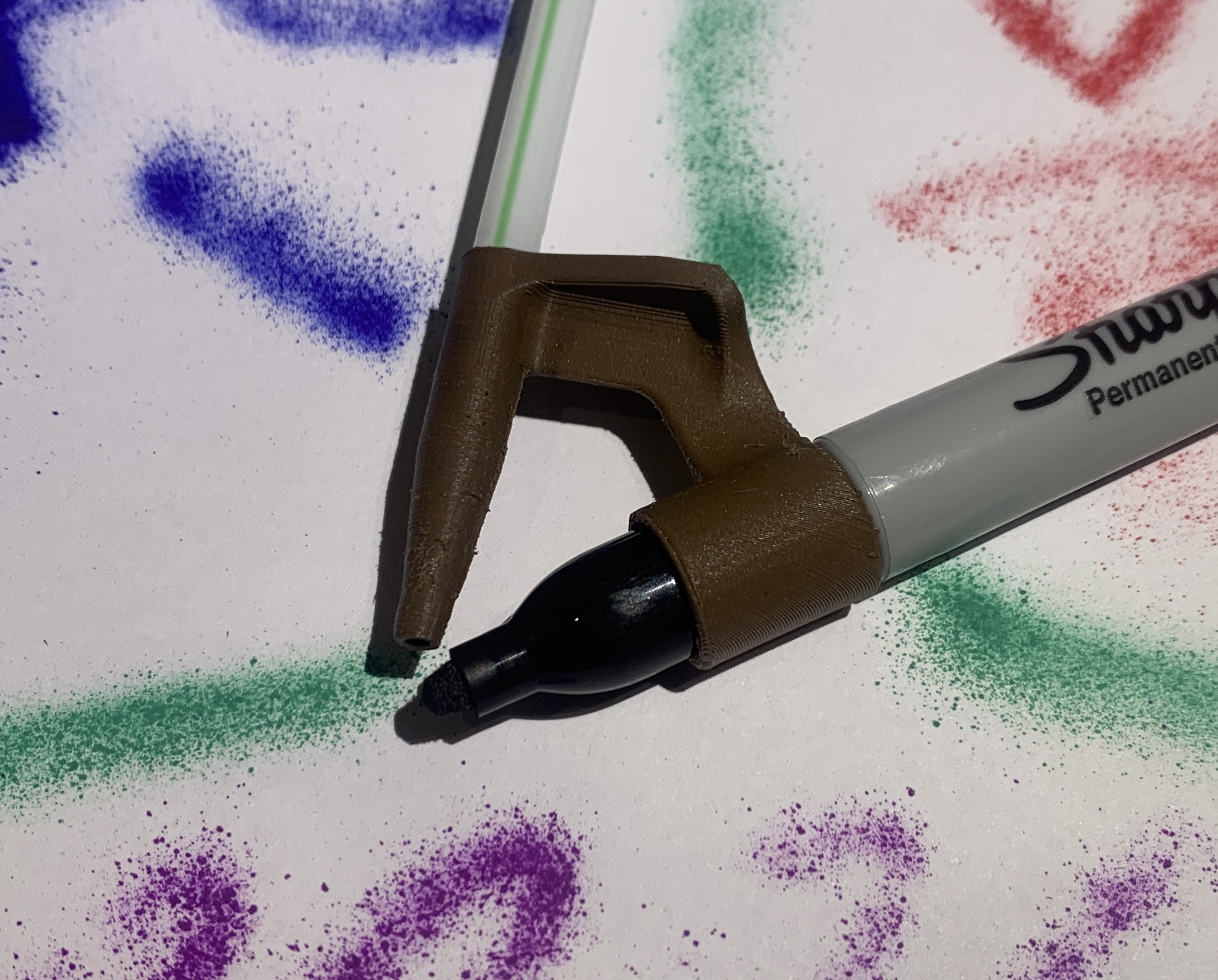 Airbrush Mod for Sharpies