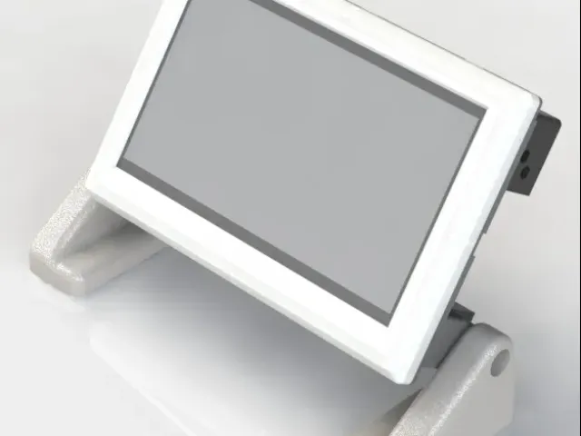 Pi 5 inch DSI display case with magnet mount