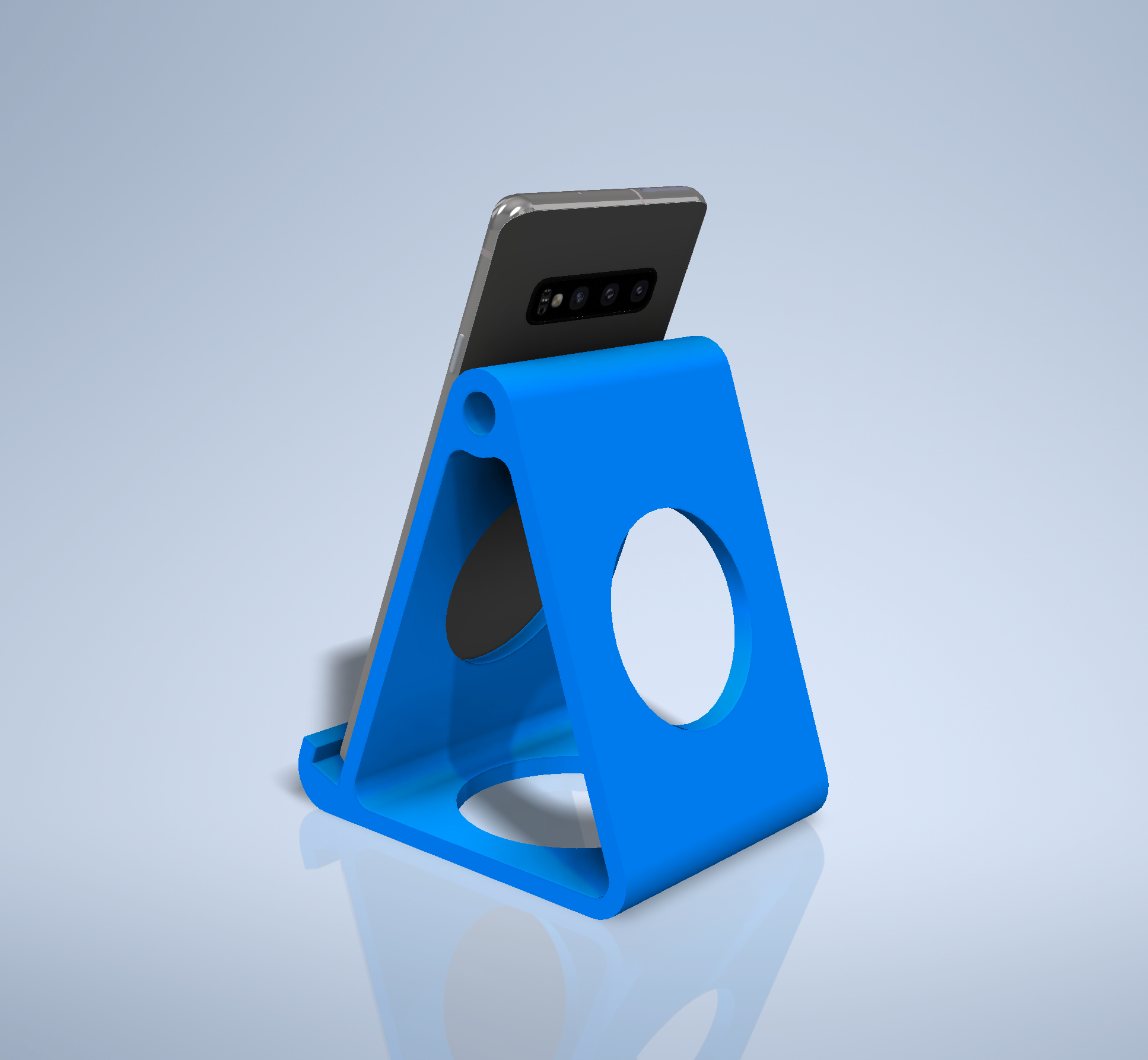 Smartphone stand for big phones by Boogie | Download free STL model ...