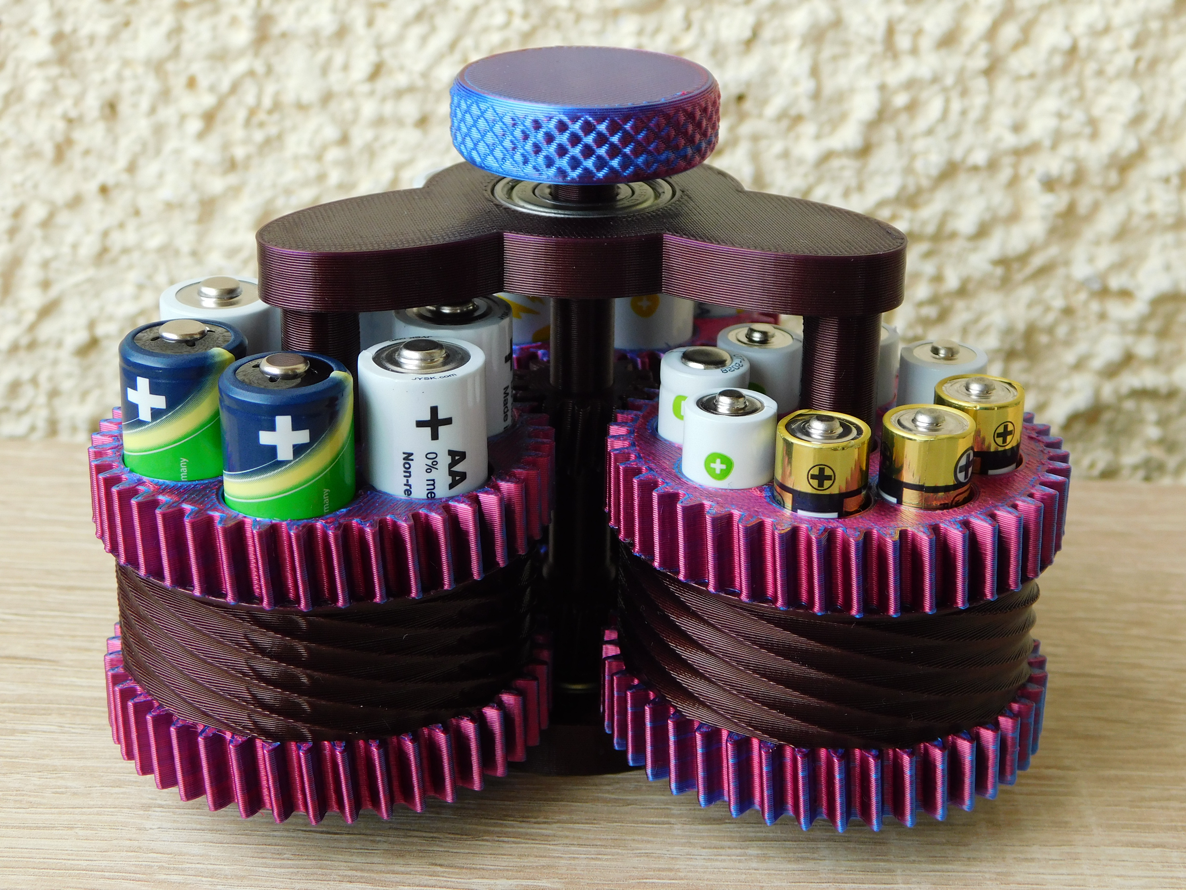 Geared Battery Box