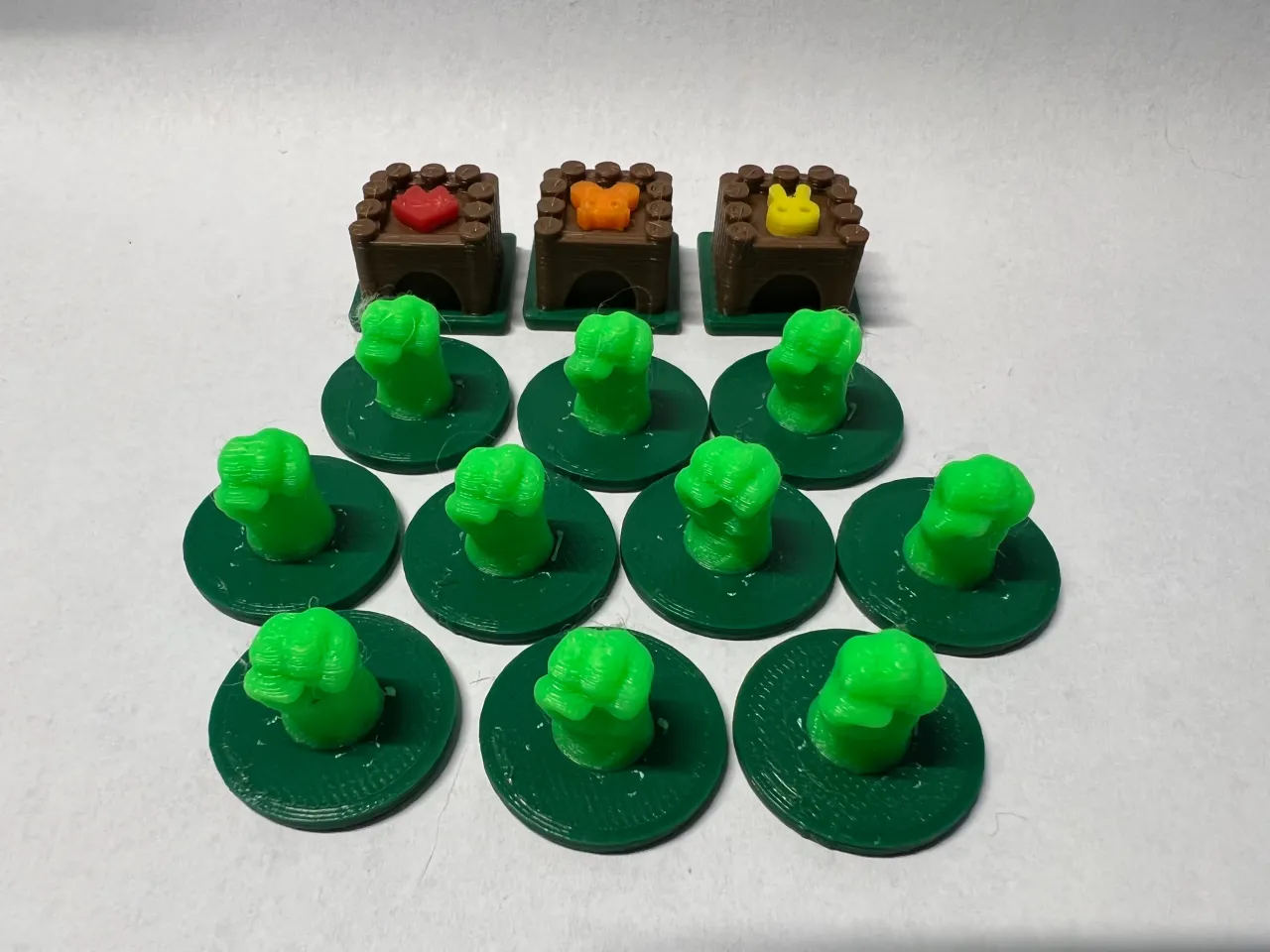 Root Board Game 3D Buildings Tokens (Every Expansion Including + Hirelings, by vzhny | Download free STL model | Printables.com