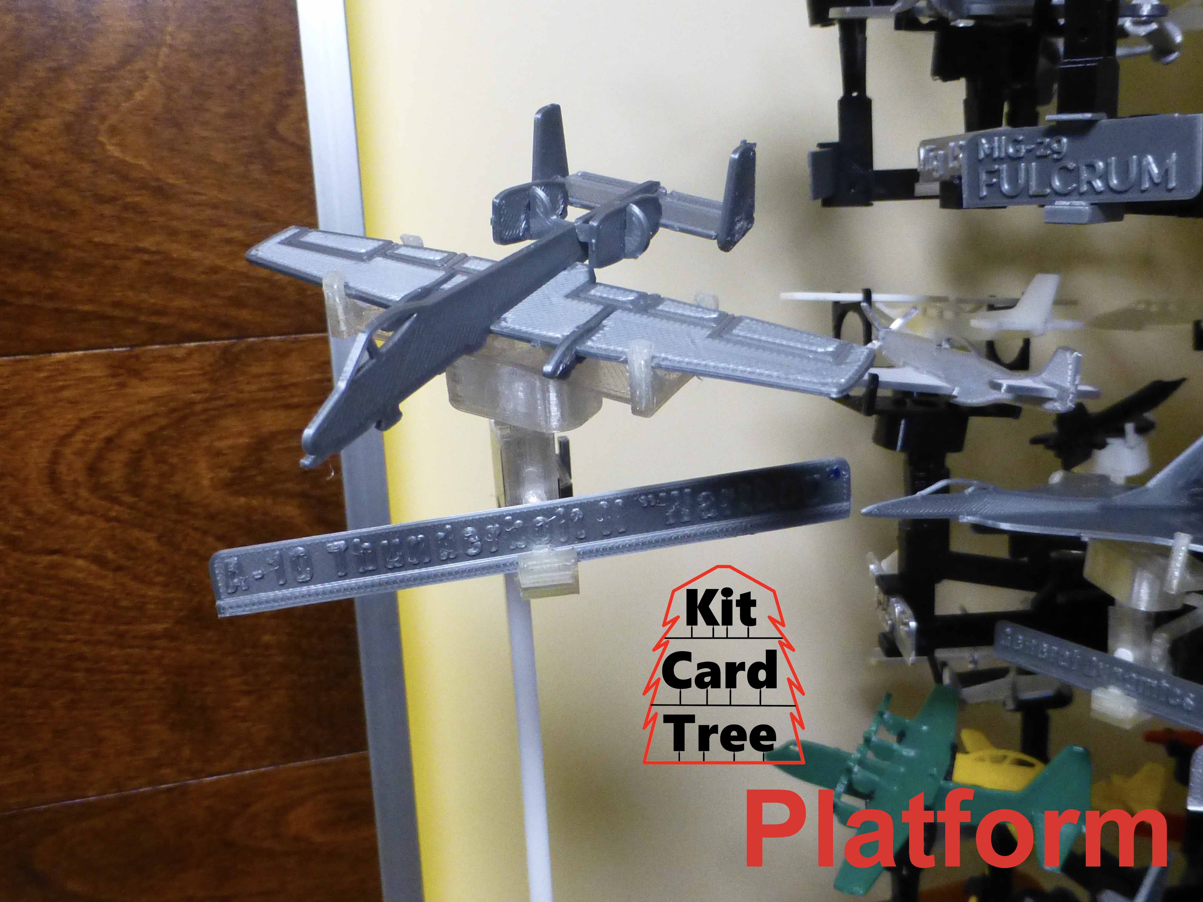 Kit Card Tree platform for A-10 Thunderbolt II by phabulousphantom