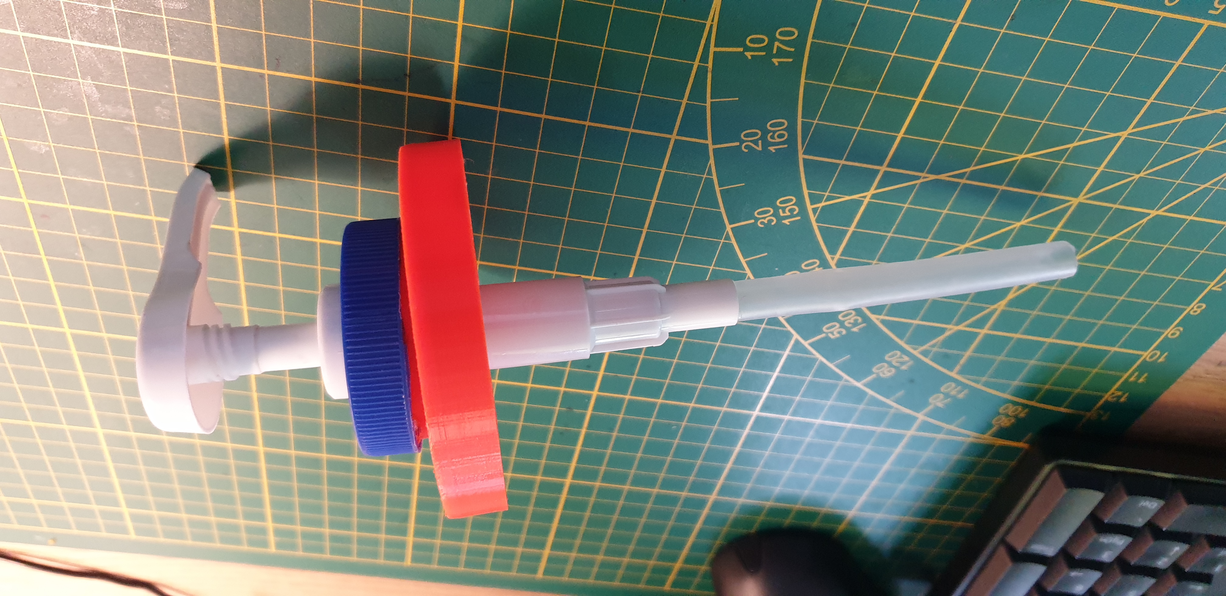 Juice pump adapter for the jar