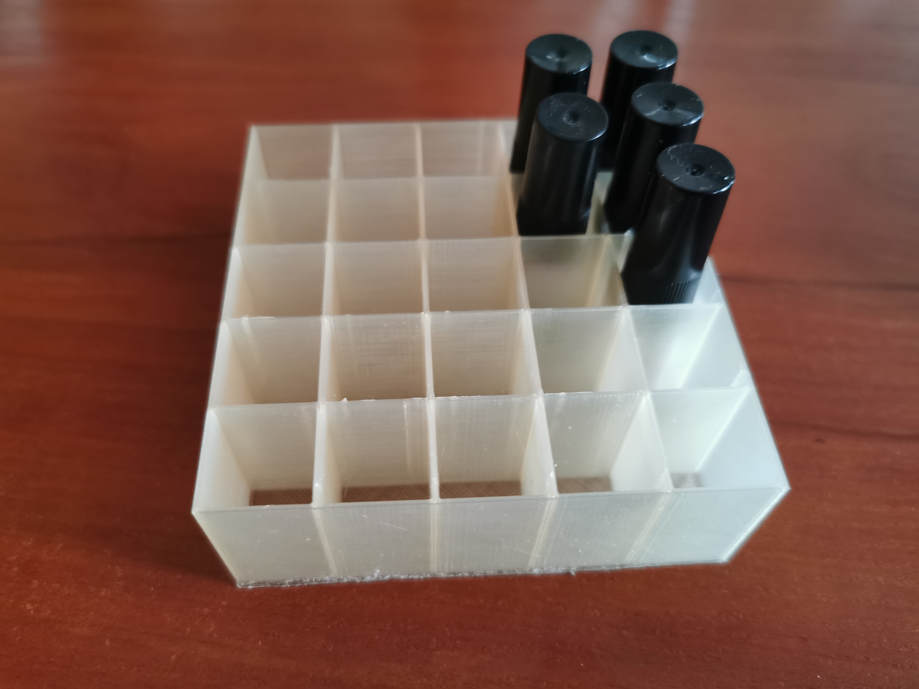 [8tm] Perfume sample holder box 5x5 (16mm x 16mm x 30mm) by 8tm