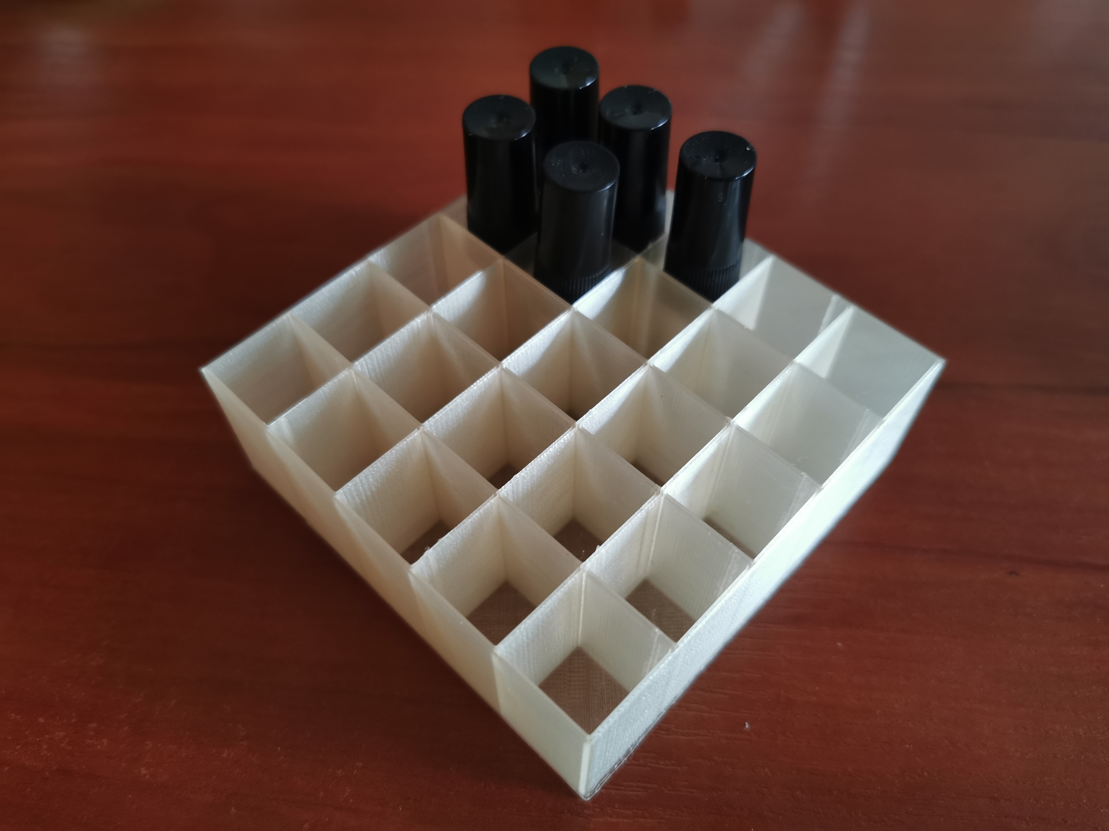 [8tm] Perfume sample holder box 5x5 (16mm x 16mm x 30mm) by 8tm