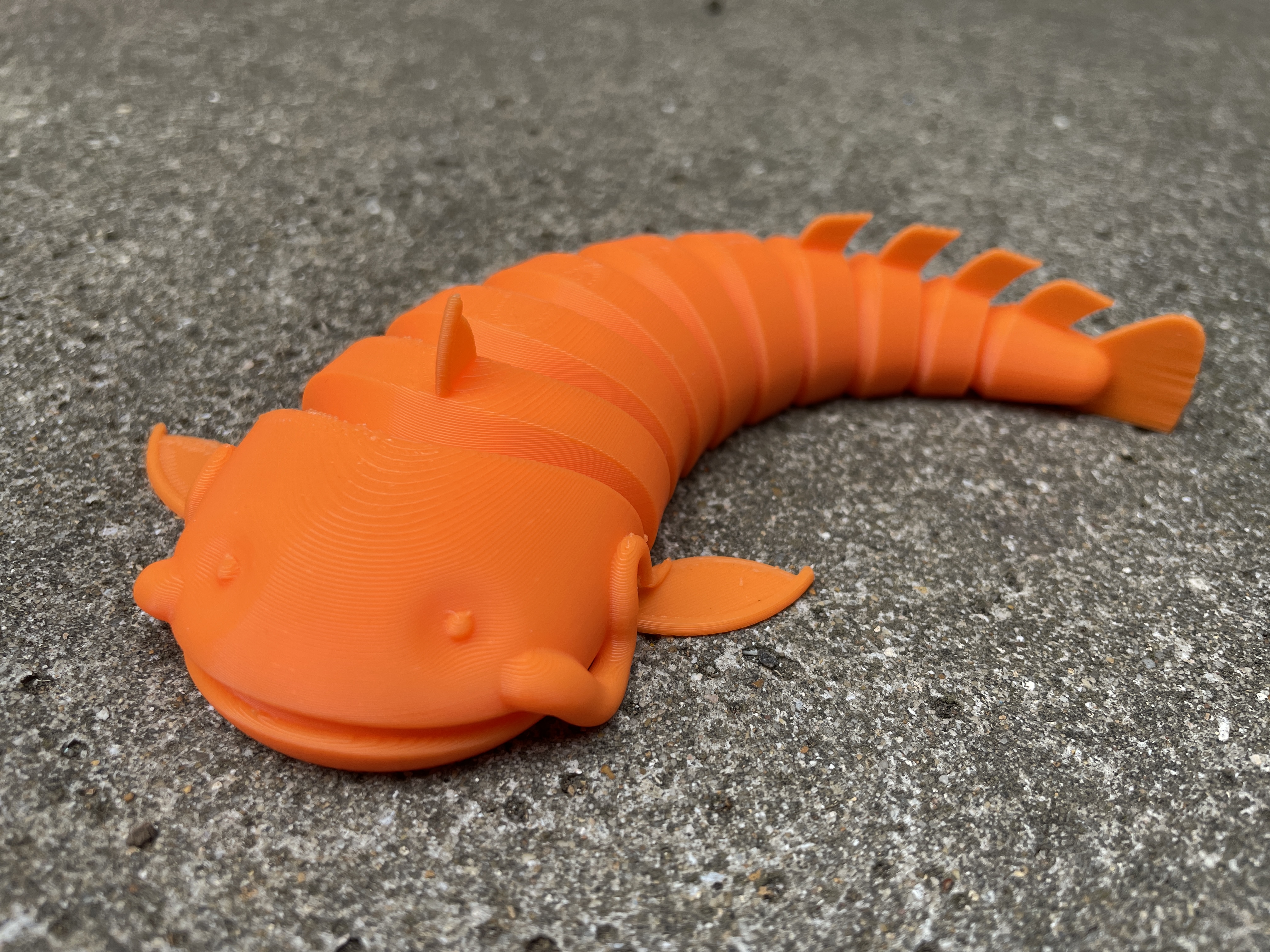 Articulated Catfish by Jimson, Download free STL model