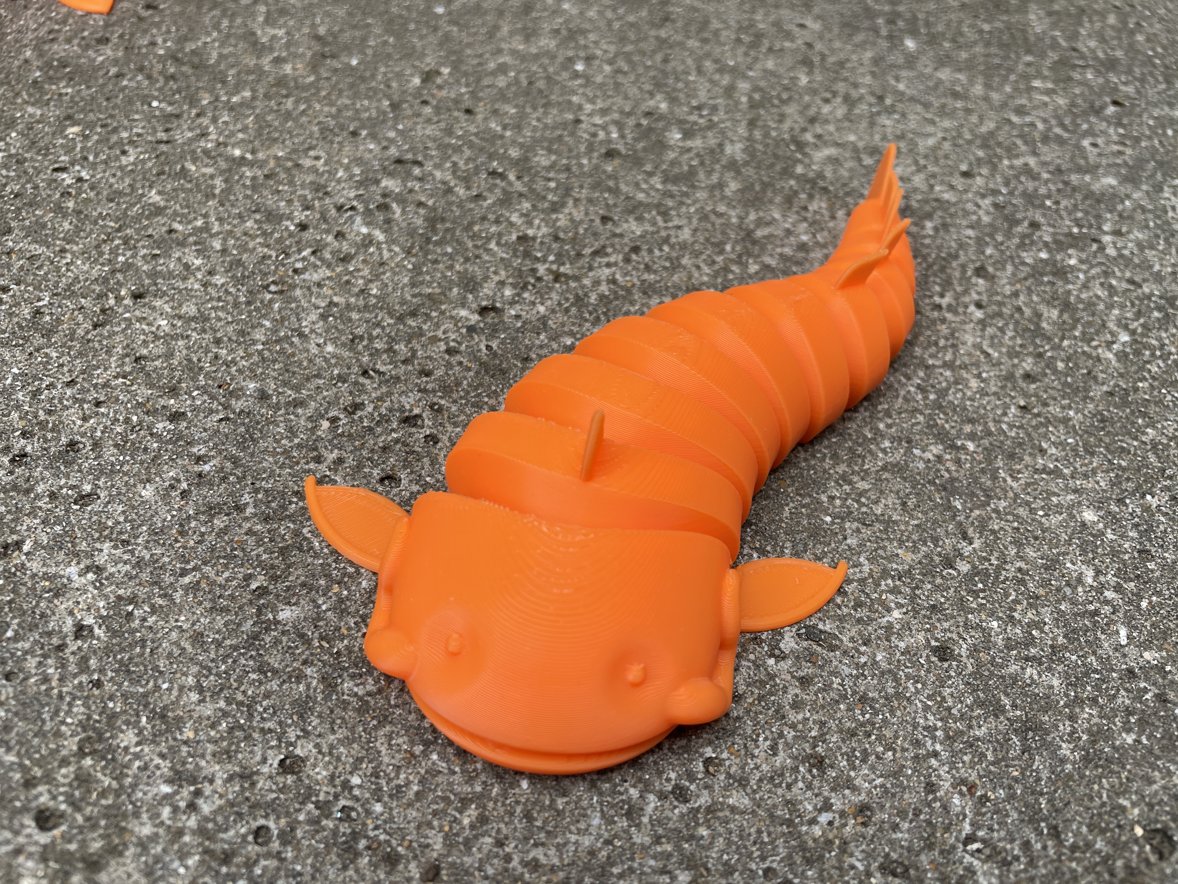 Vintage Plastic Fish Toy 3D model 3D printable