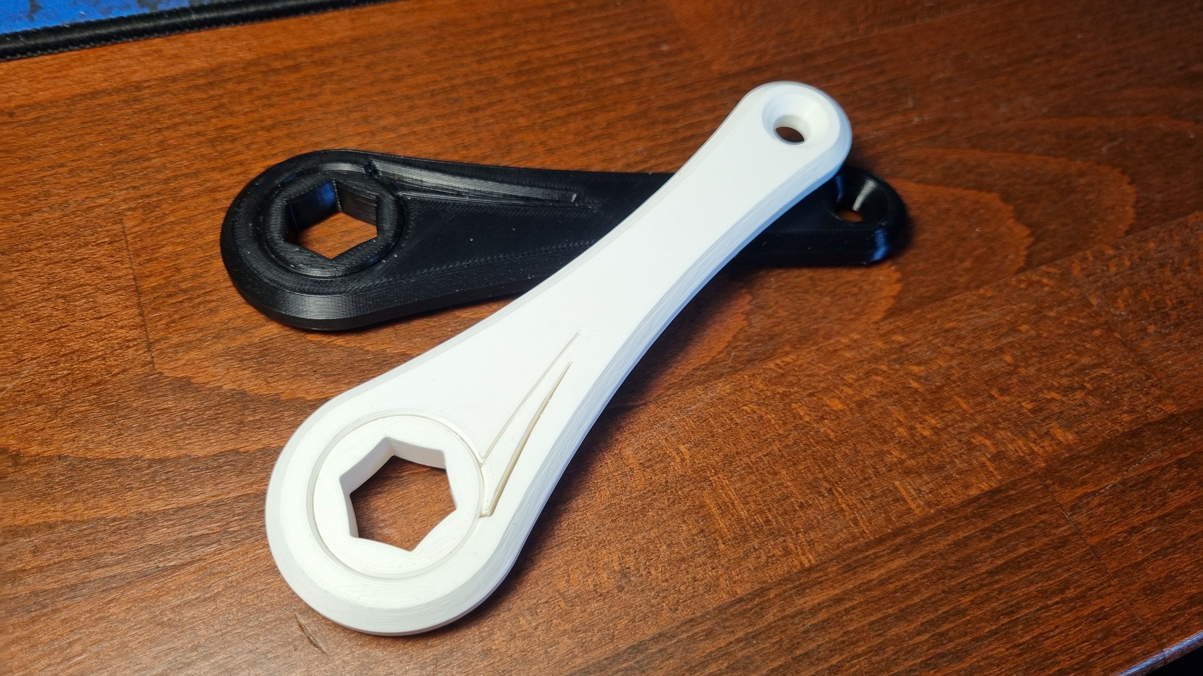 Print-in-Place 17mm Ratcheting Wrench