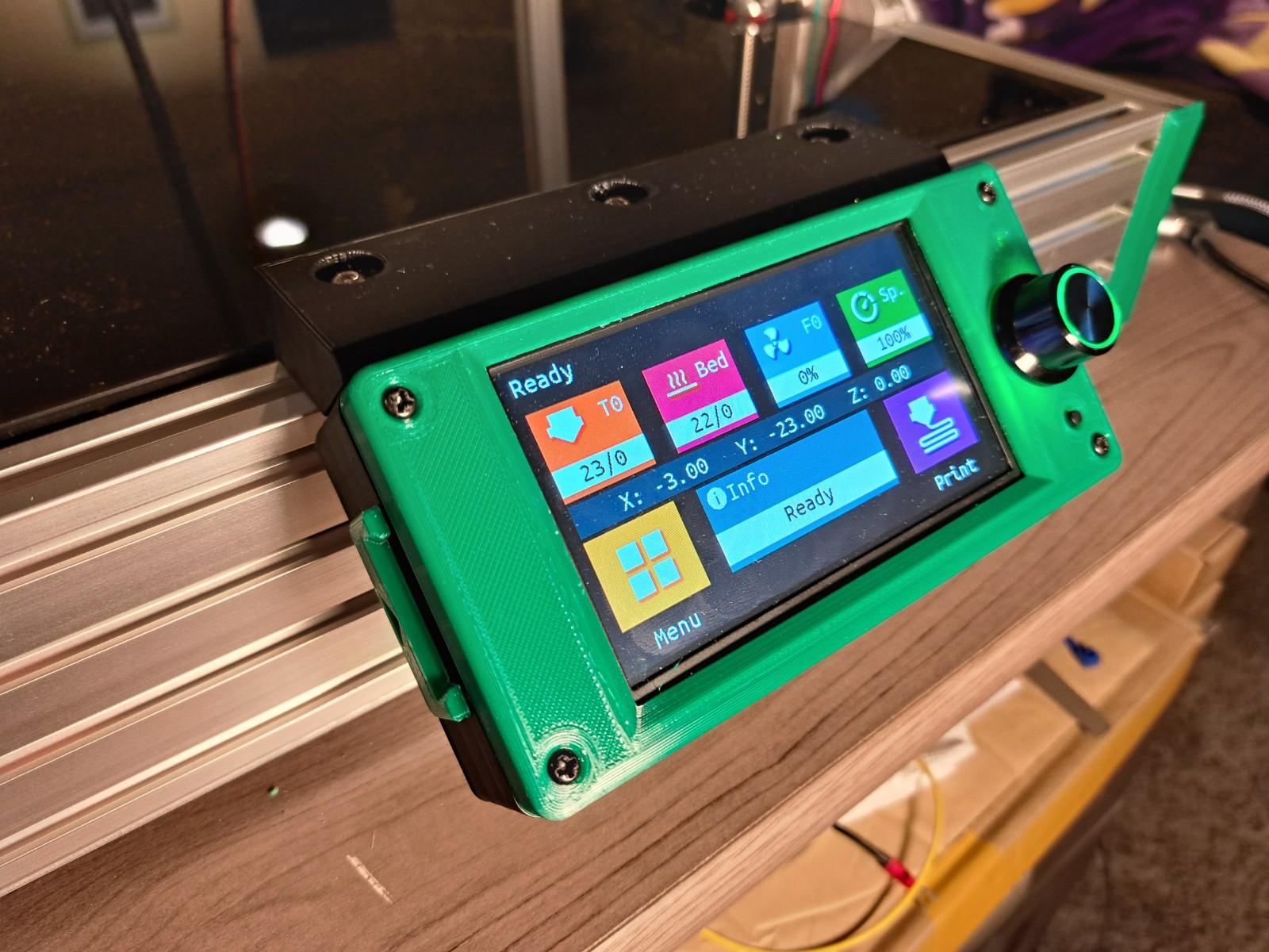 Bigtreetech TFT43 V3.0 Remix - Top Mount