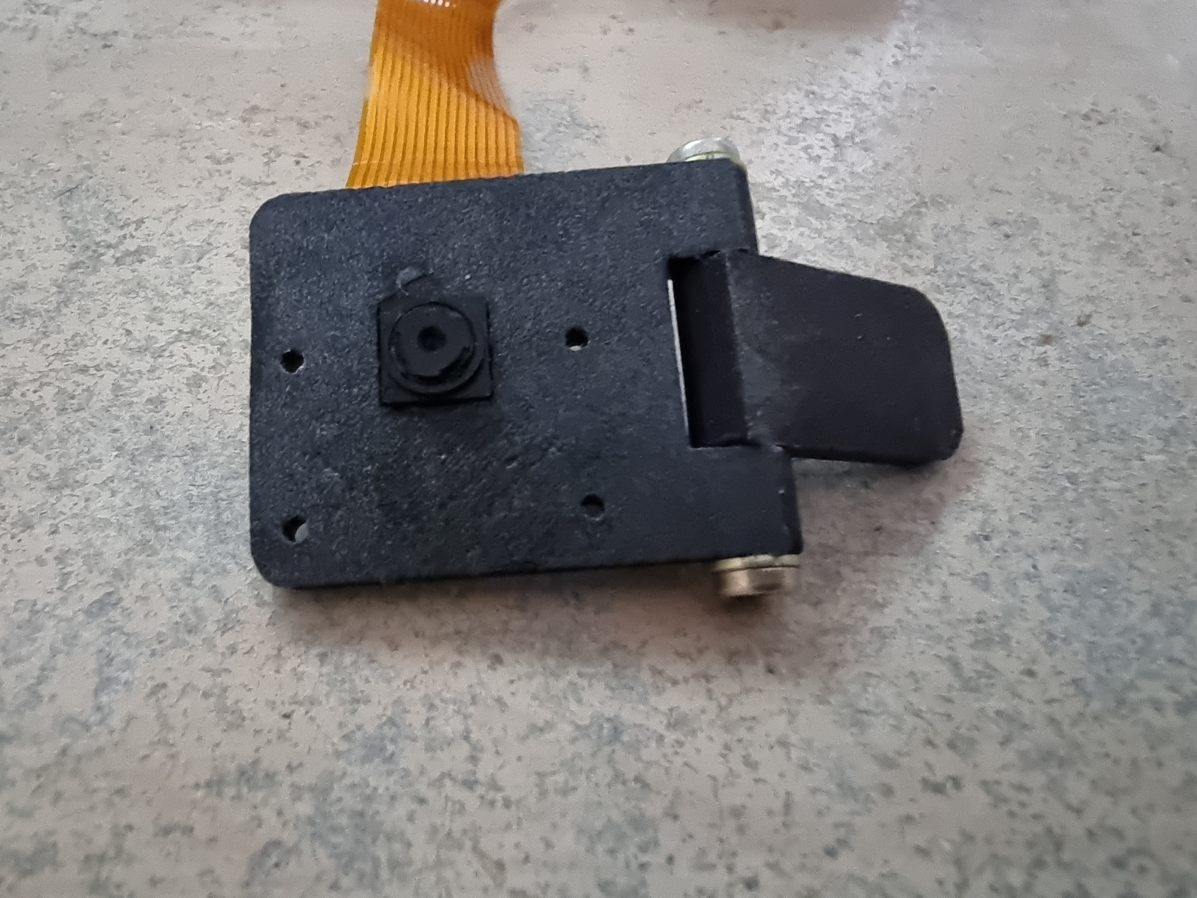 Hinged bracket for Raspberry Pi Camera v1.3