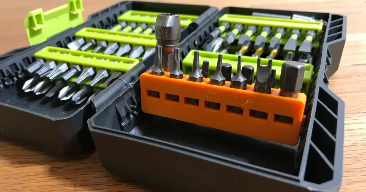 Bit Holder for Ryobi Impact Kit by gplanon | Download free STL model ...
