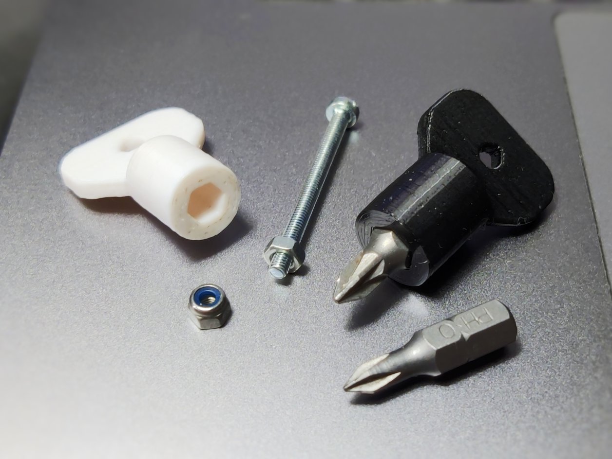 Mini Hex Key Socket Wrench