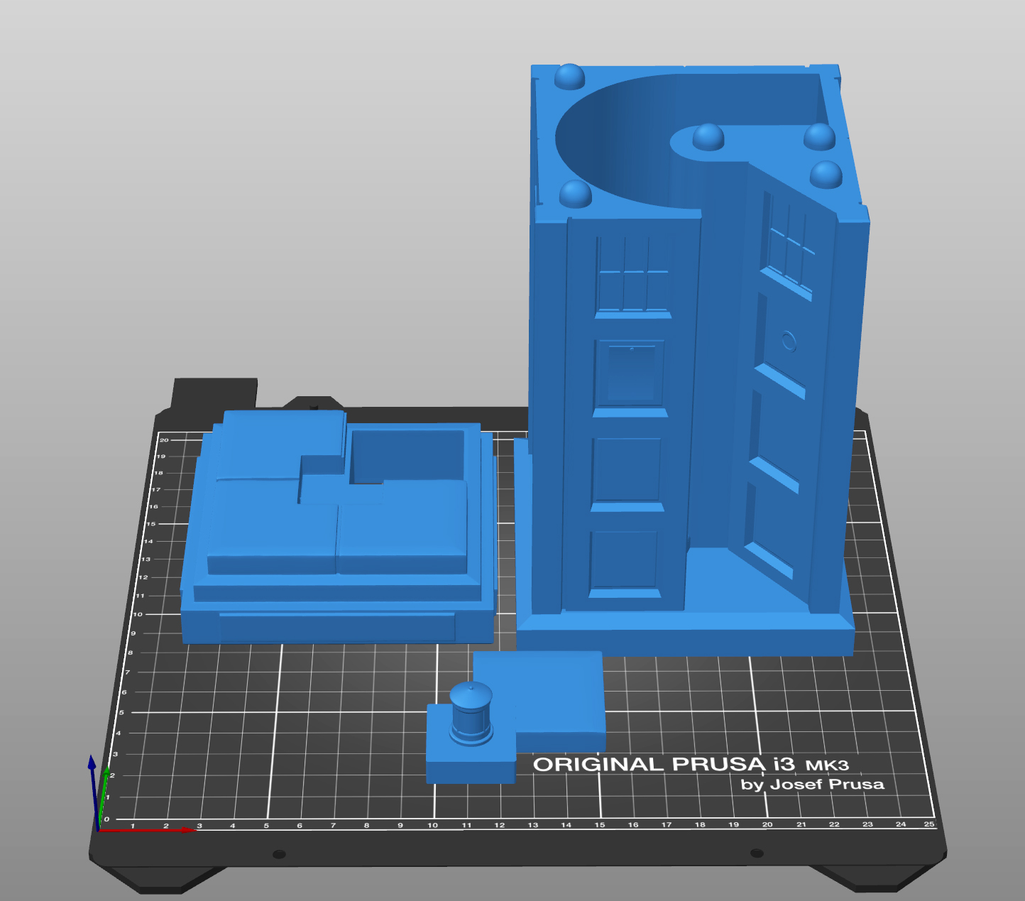 Miniatura 6 do modelo 3D Tardis Dice Tower