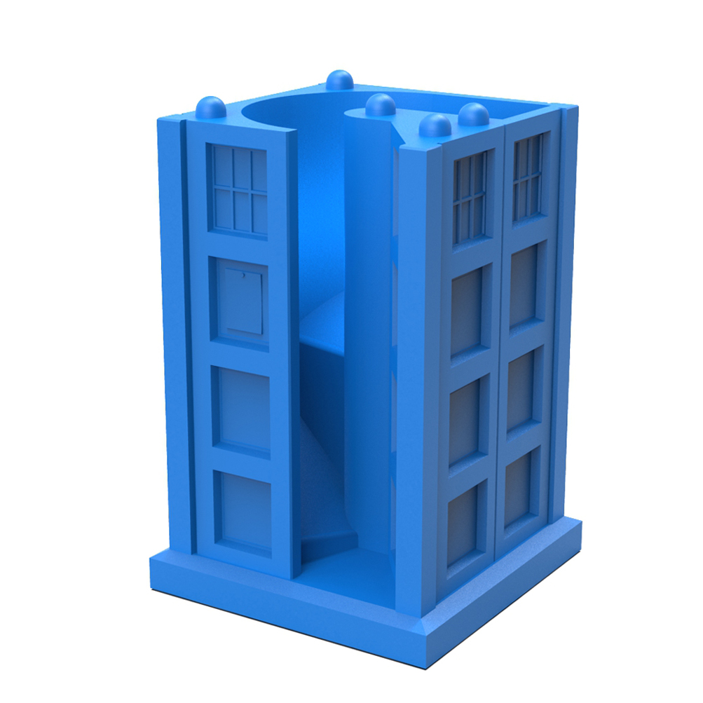 Miniatura 4 do modelo 3D Tardis Dice Tower