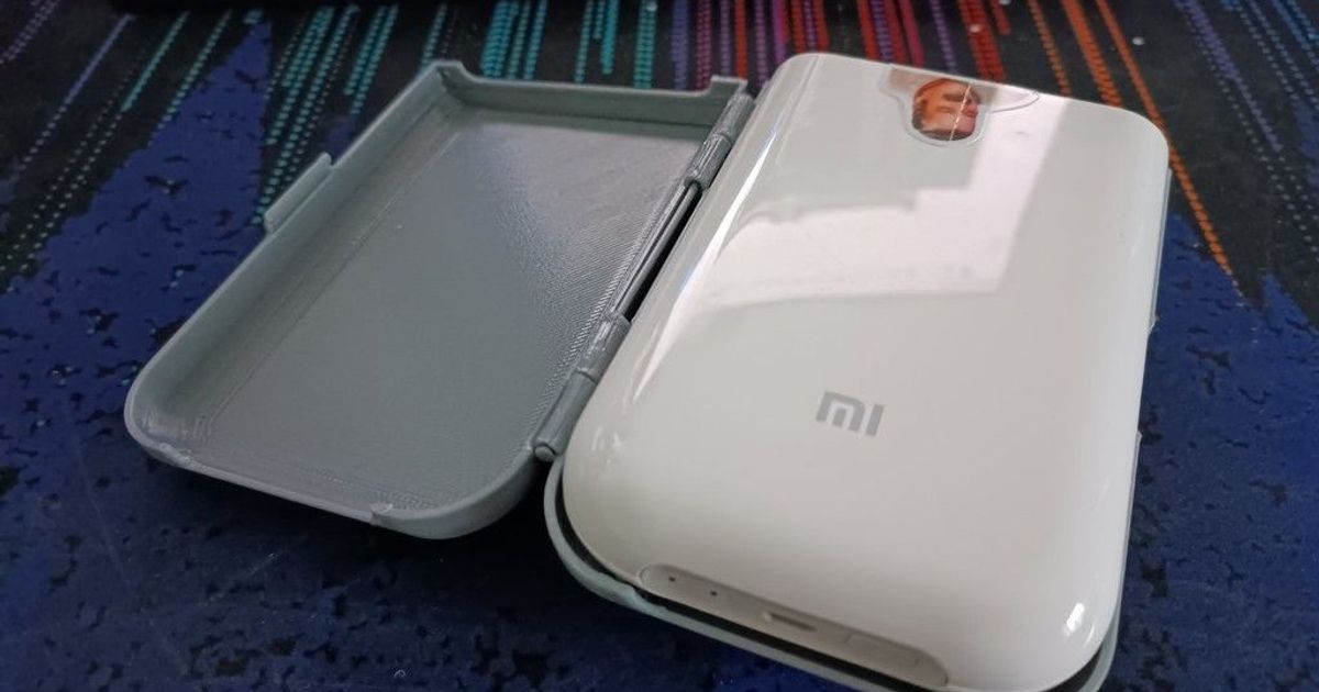Xiaomi Mi Portable Photo Printer Protective Case (with extra photo paper  compartment) by Gaspadlo, Download free STL model