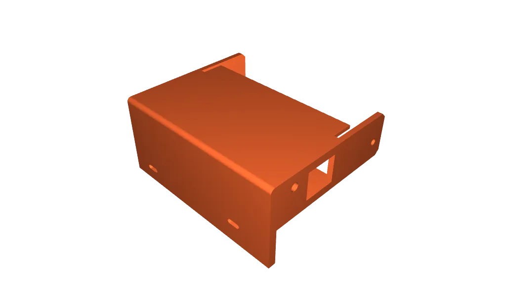 Kenwood TS-450 bracket by 3DSistem | Download free STL model Kenwood TS-450 bracket by 3DSistem | Download free STL model