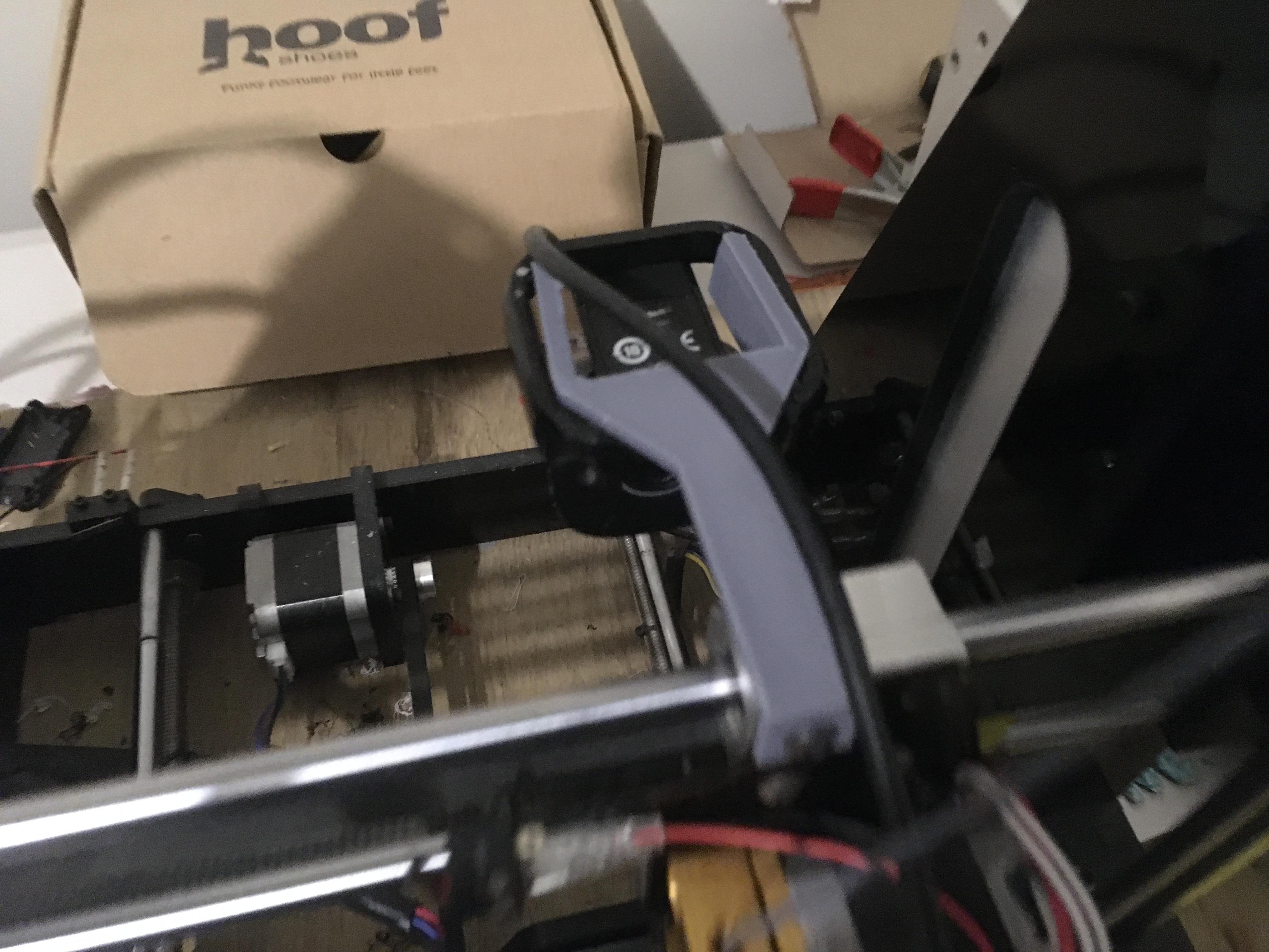 Web cam Mount for 3D printer to monitor your print.