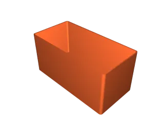 STL file Brick Box - Stackable Sorter 🧱・Template to download and