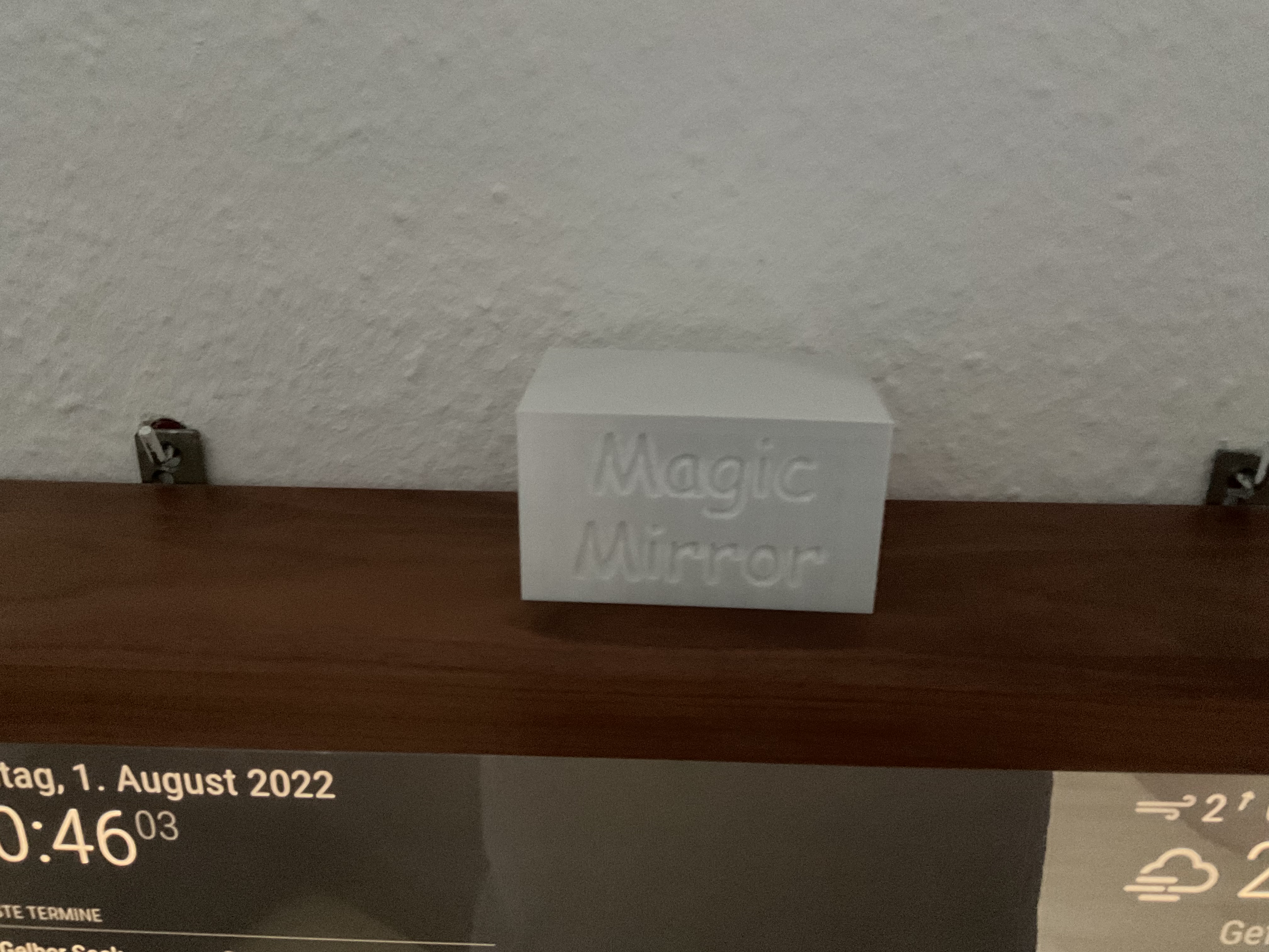 Miniatura 2 do modelo 3D PIR sensor blocker for Magic Mirror