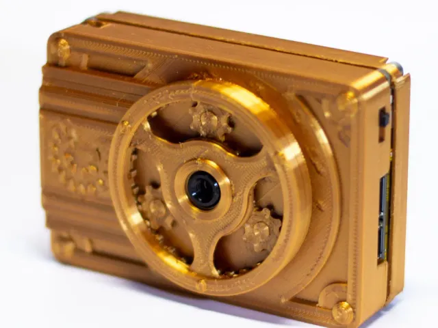 Steampunk PyPortal Thermal Camera